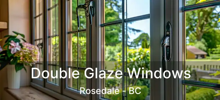  Double Glaze Windows Rosedale - BC