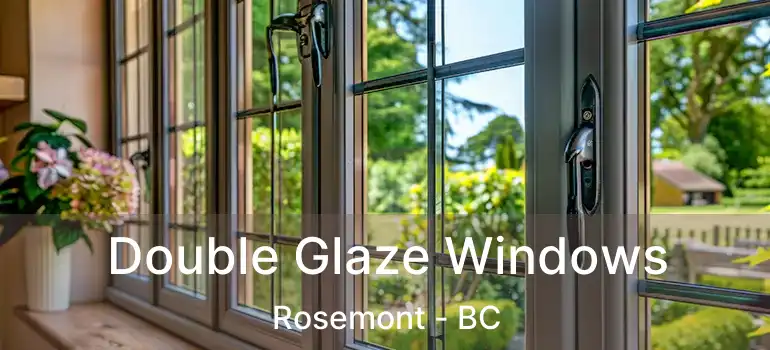  Double Glaze Windows Rosemont - BC