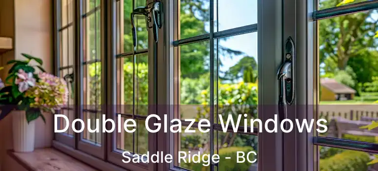 Double Glaze Windows Saddle Ridge - BC