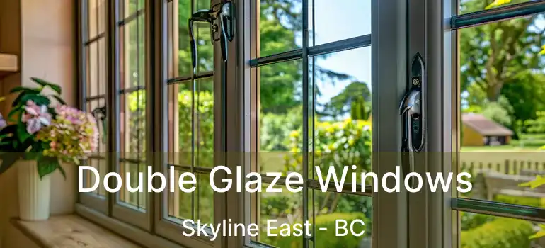  Double Glaze Windows Skyline East - BC