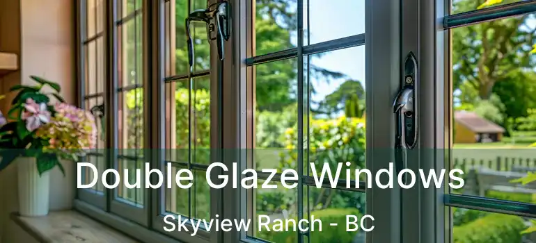  Double Glaze Windows Skyview Ranch - BC