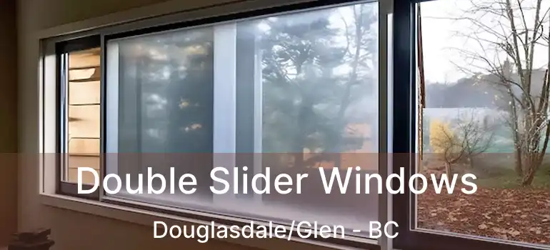  Double Slider Windows Douglasdale/Glen - BC