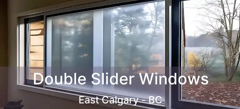 Double Slider Windows East Calgary - BC