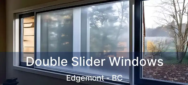  Double Slider Windows Edgemont - BC