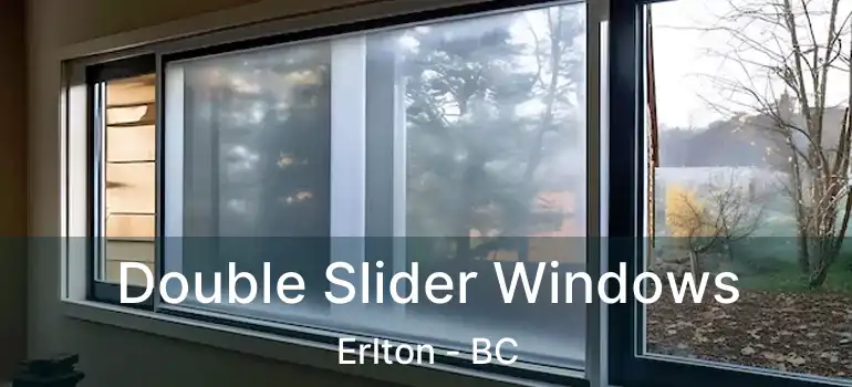  Double Slider Windows Erlton - BC