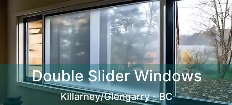  Double Slider Windows Killarney/Glengarry - BC