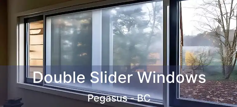  Double Slider Windows Pegasus - BC