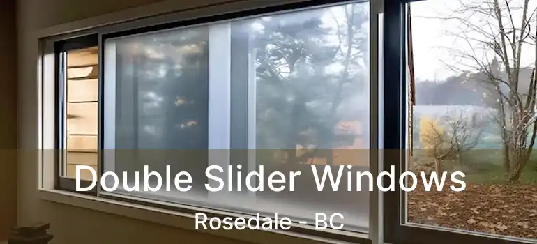  Double Slider Windows Rosedale - BC