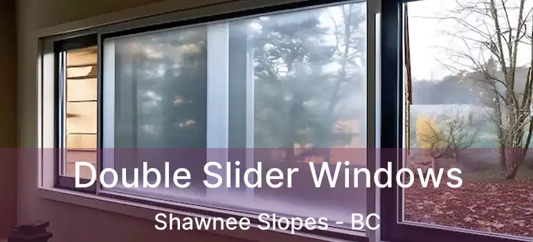  Double Slider Windows Shawnee Slopes - BC
