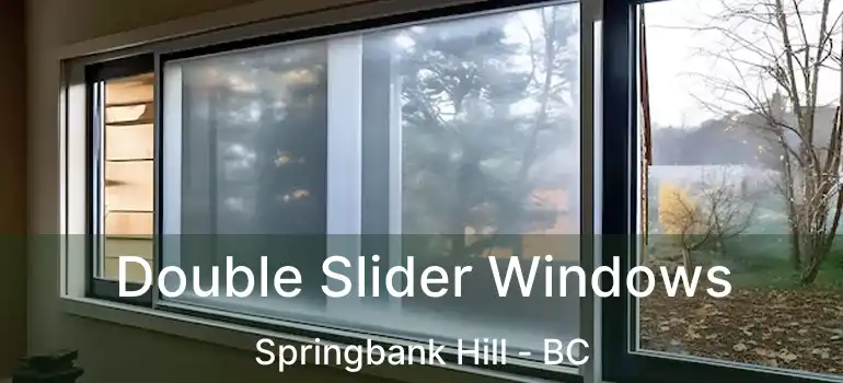  Double Slider Windows Springbank Hill - BC