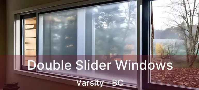  Double Slider Windows Varsity - BC