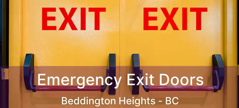  Emergency Exit Doors Beddington Heights - BC