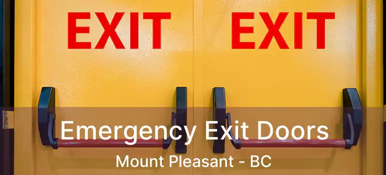  Emergency Exit Doors Mount Pleasant - BC