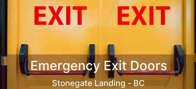  Emergency Exit Doors Stonegate Landing - BC