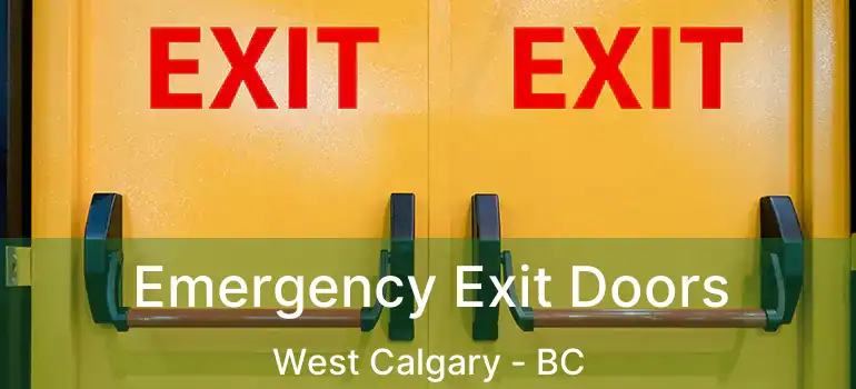  Emergency Exit Doors West Calgary - BC