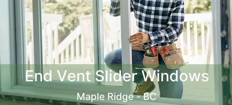  End Vent Slider Windows Maple Ridge - BC