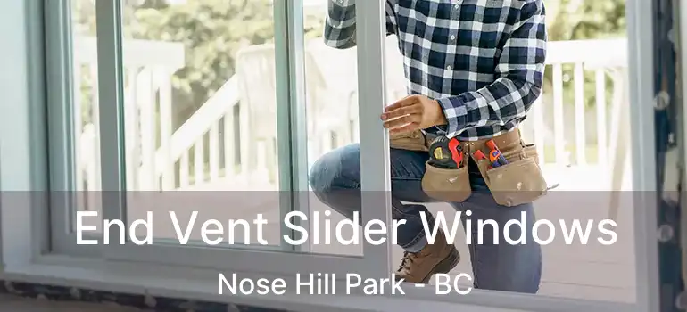  End Vent Slider Windows Nose Hill Park - BC