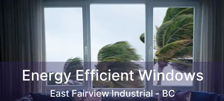  Energy Efficient Windows East Fairview Industrial - BC