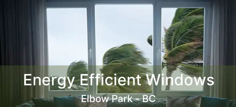  Energy Efficient Windows Elbow Park - BC