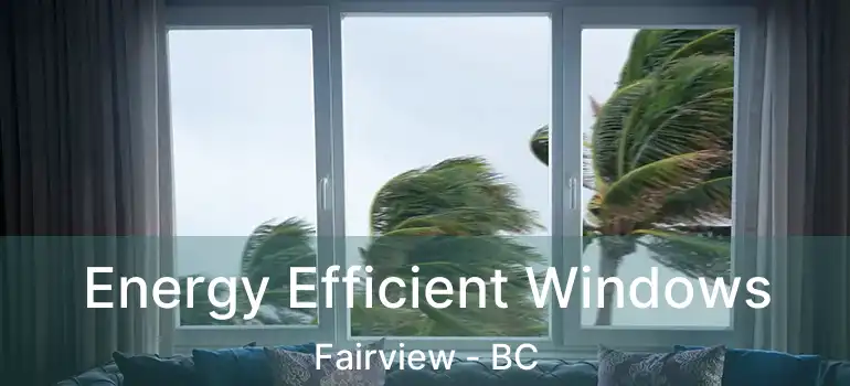  Energy Efficient Windows Fairview - BC