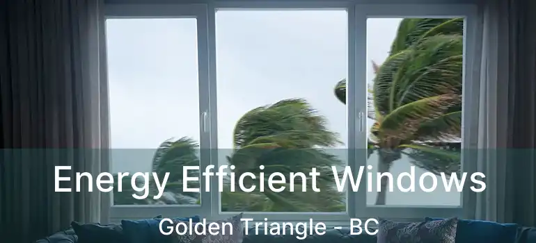  Energy Efficient Windows Golden Triangle - BC