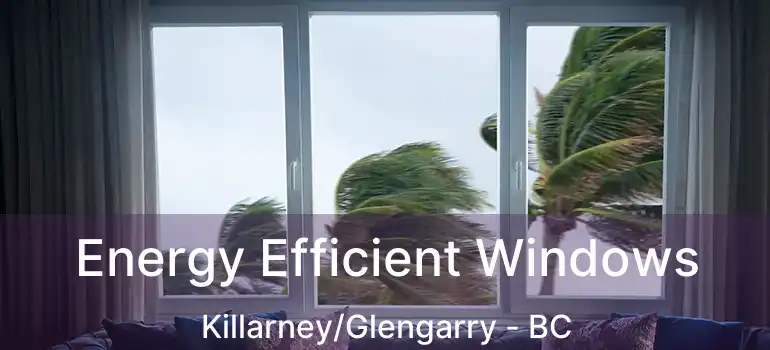  Energy Efficient Windows Killarney/Glengarry - BC
