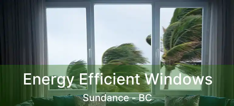  Energy Efficient Windows Sundance - BC