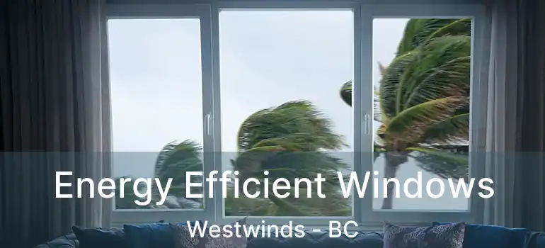  Energy Efficient Windows Westwinds - BC