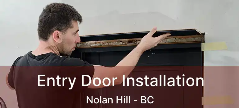  Entry Door Installation Nolan Hill - BC
