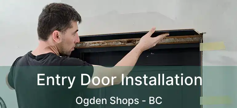  Entry Door Installation Ogden Shops - BC