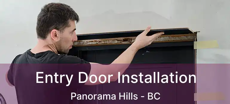  Entry Door Installation Panorama Hills - BC