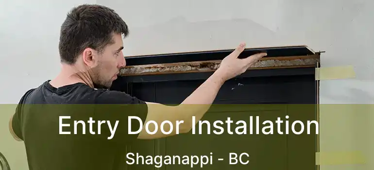  Entry Door Installation Shaganappi - BC