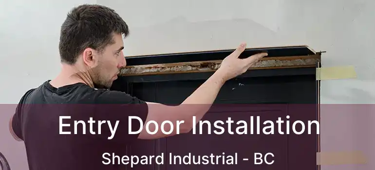  Entry Door Installation Shepard Industrial - BC