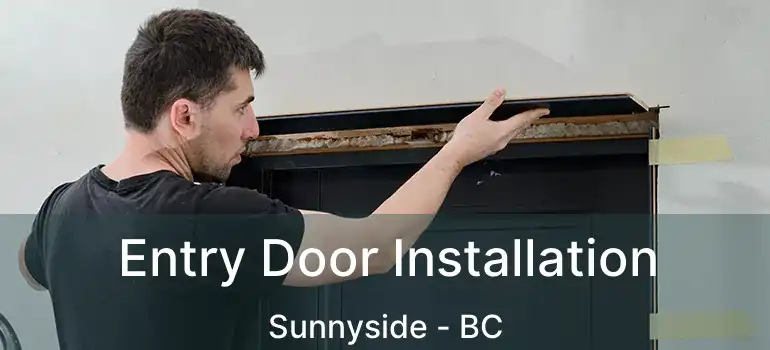  Entry Door Installation Sunnyside - BC