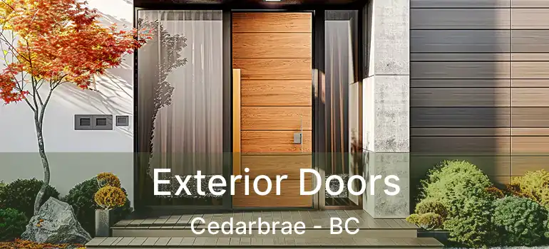  Exterior Doors Cedarbrae - BC