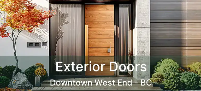  Exterior Doors Downtown West End - BC