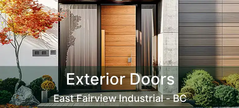  Exterior Doors East Fairview Industrial - BC