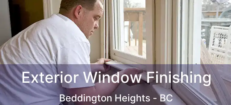  Exterior Window Finishing Beddington Heights - BC