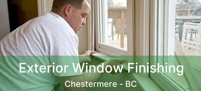  Exterior Window Finishing Chestermere - BC