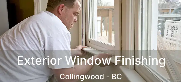  Exterior Window Finishing Collingwood - BC