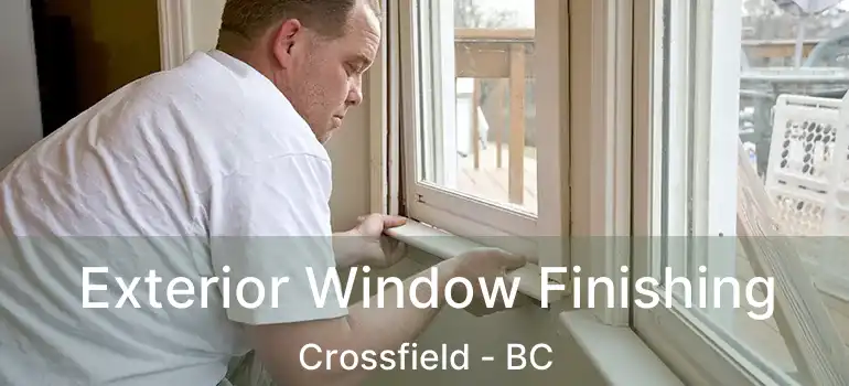  Exterior Window Finishing Crossfield - BC