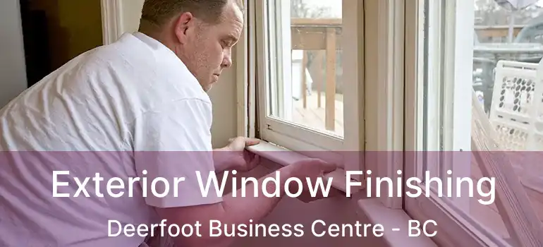  Exterior Window Finishing Deerfoot Business Centre - BC