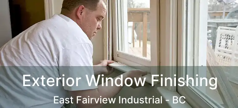  Exterior Window Finishing East Fairview Industrial - BC