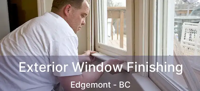  Exterior Window Finishing Edgemont - BC