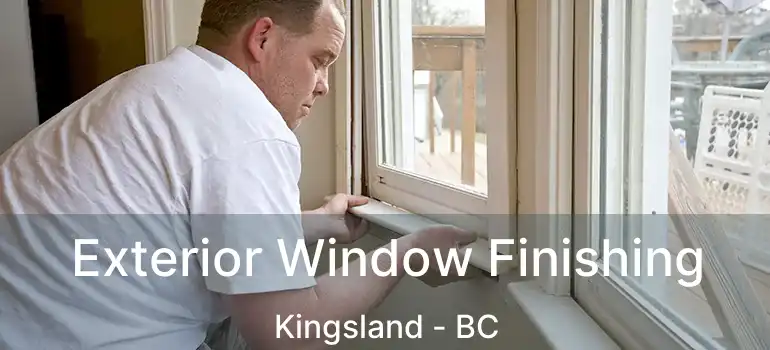  Exterior Window Finishing Kingsland - BC