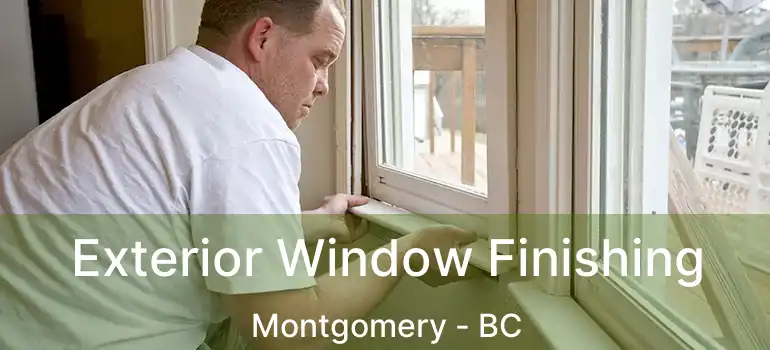  Exterior Window Finishing Montgomery - BC