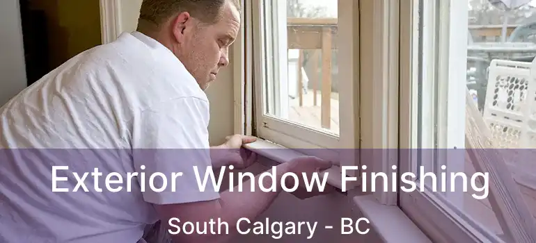  Exterior Window Finishing South Calgary - BC