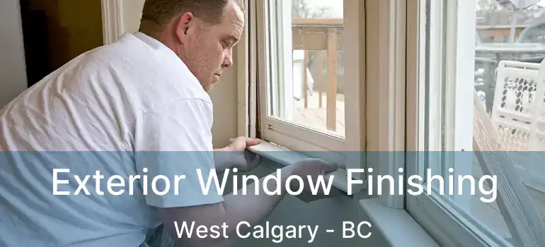  Exterior Window Finishing West Calgary - BC