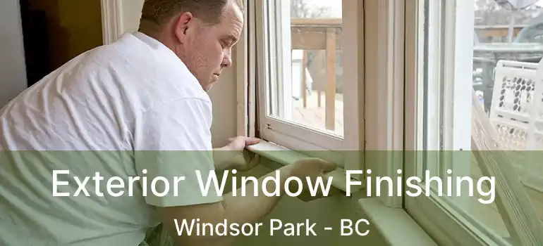  Exterior Window Finishing Windsor Park - BC