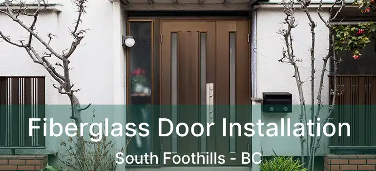  Fiberglass Door Installation South Foothills - BC